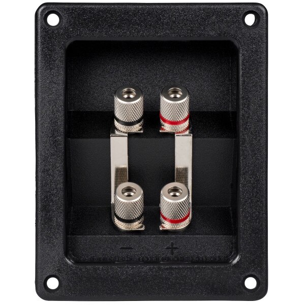 Main product image for Bi-Amp Speaker Terminal Satin Nickel Binding Post 260-286